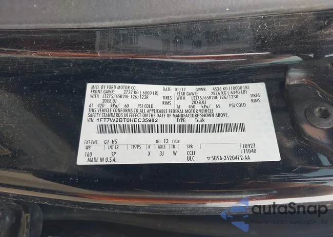 1FT7W2BT0HEC35982: 42415068