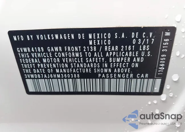 3VWDB7AJ6HM360388: 42415415