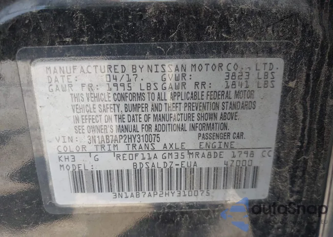 3N1AB7AP2HY310075: 42414515