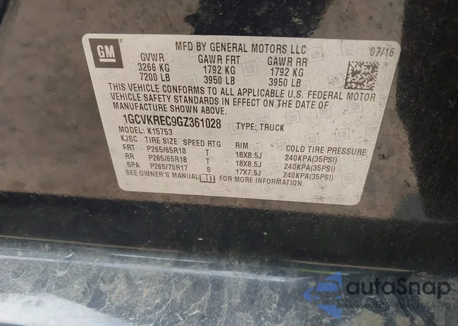 1GCVKREC9GZ361028: 42415898