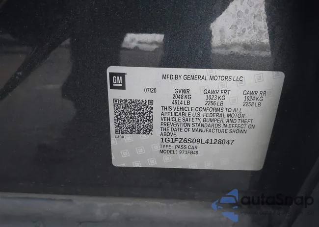 1G1FZ6S09L4128047: 42416098