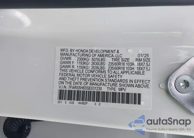 7FARS5H83SE031230: 42416204