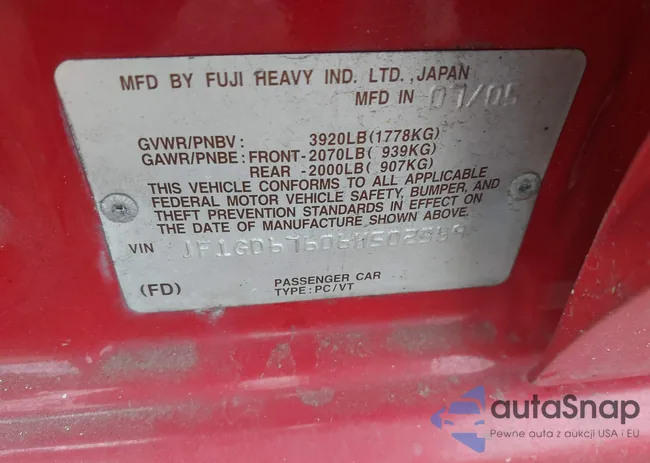 JF1GD67606H502569: 42415492