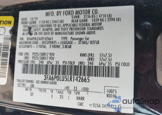 3FA6P0LU5LR142665: 42415611