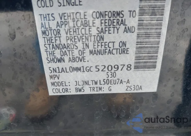 5N1AL0MM1GC520978: 42417163