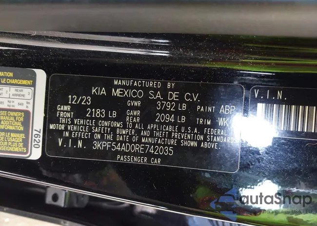 3KPF54AD0RE742035: 42417209