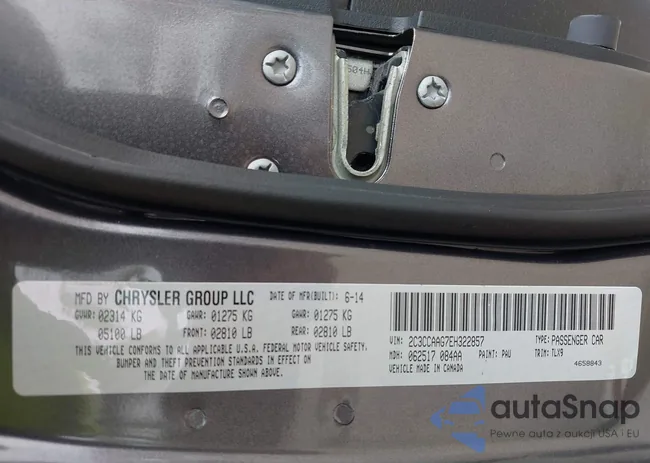 2C3CCAAG7EH322857: 42416631