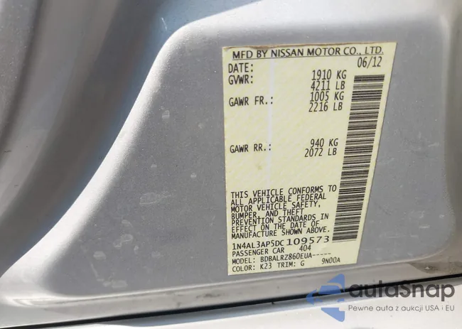 1N4AL3AP5DC109573: 42417929