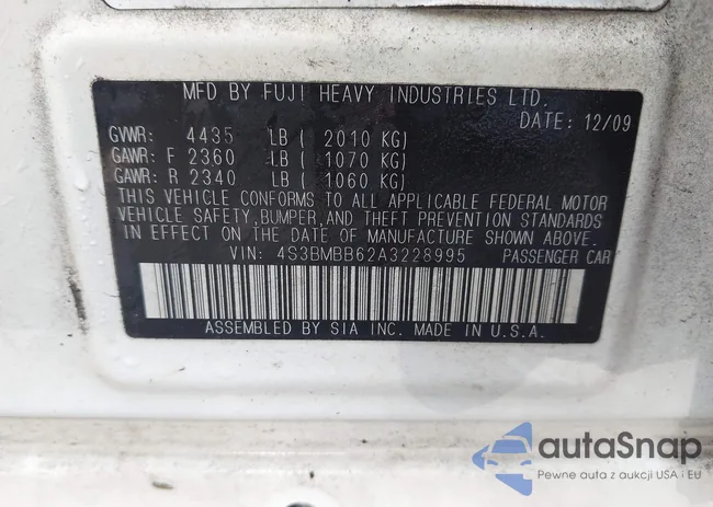 4S3BMBB62A3228995: 42418075