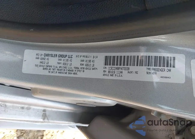 1C3CCCAB8FN572228: 42418146