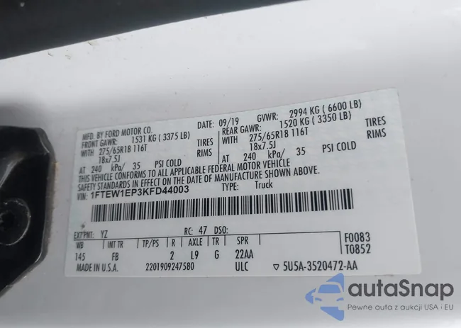 1FTEW1EP3KFD44003: 42418276