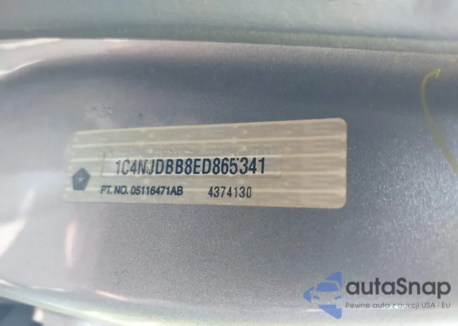 1C4NJDBB8ED865341: 42418284