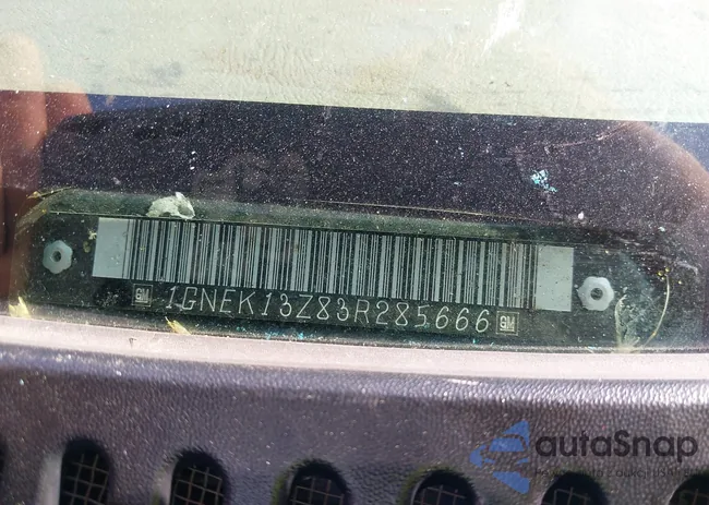 1GNEK13Z83R285666: 42419088