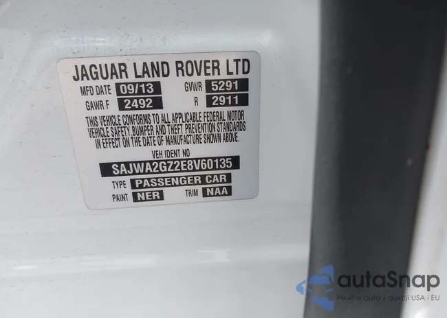 SAJWA2GZ2E8V60135: 42419112