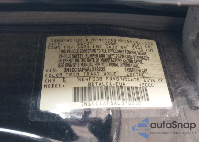 3N1CC1AP5AL378232: 42419190