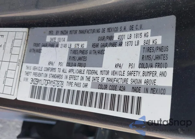 3MZBM1U70FM157878: 42419363