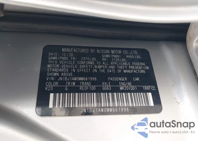 JN1BJ1AW0MW661998: 42419923