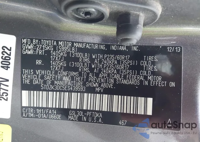 5TDZK3DC5ES439593: 42420219