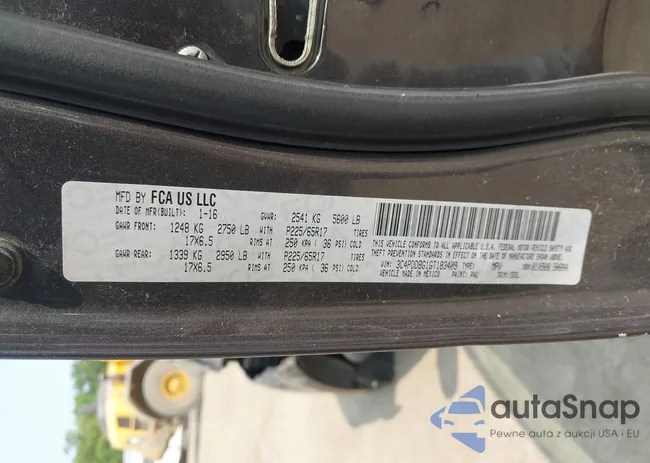 3C4PDDBG1GT183409: 42420251