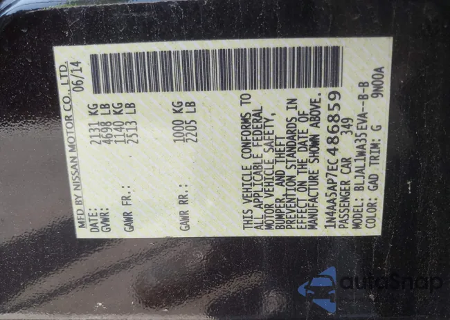 1N4AA5AP7EC486859: 42420335