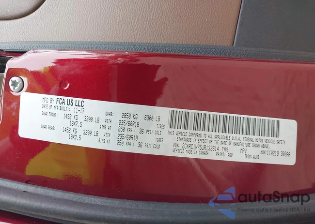 2C4RC1N75JR133614: 42419571