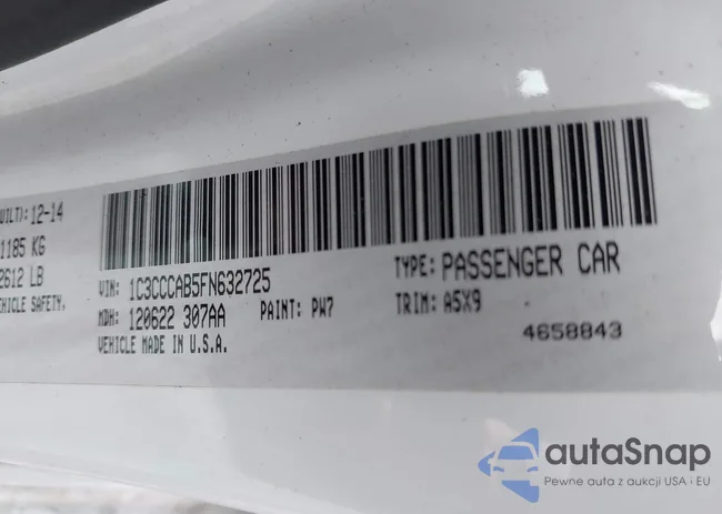 1C3CCCAB5FN632725: 42419815