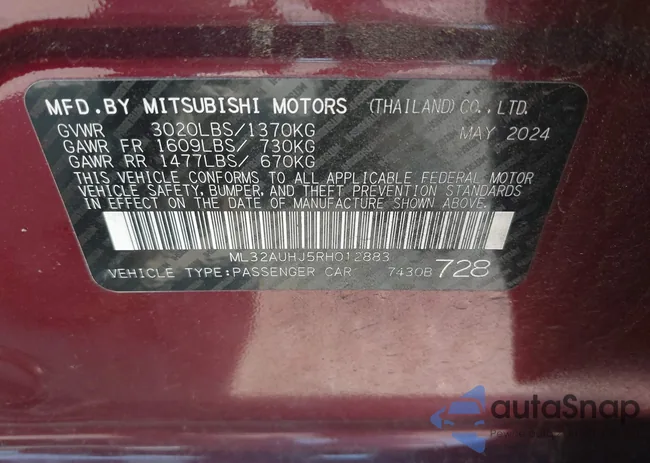 ML32AUHJ5RH012883: 42420937