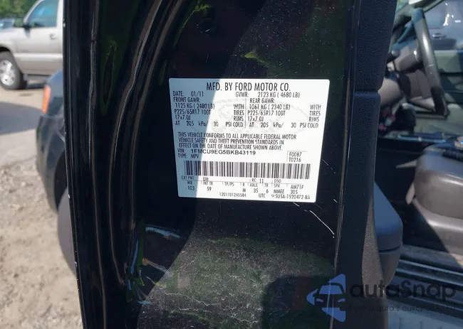 1FMCU9EG5BKB43119: 42421308