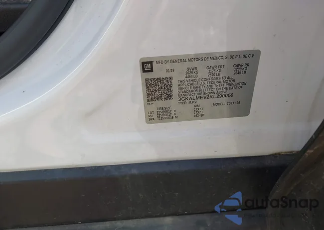 3GKALMEV2KL290050: 42420548