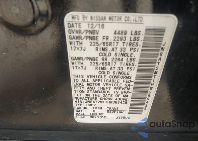 JN8AT2MT1HW388428: 42420783