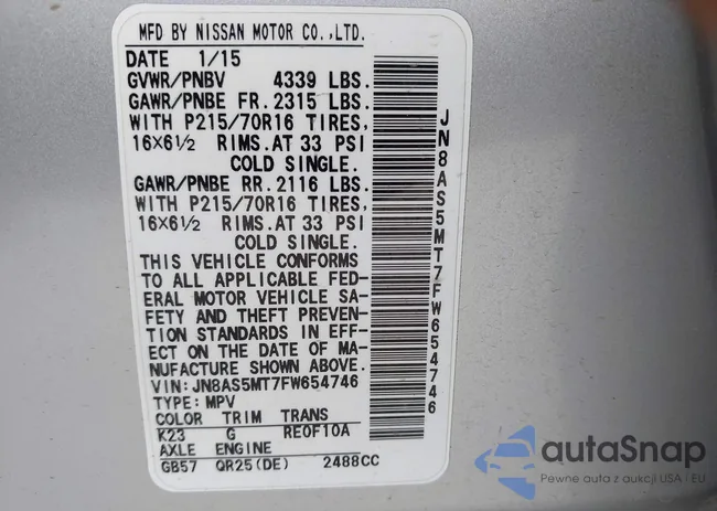 JN8AS5MT7FW654746: 42420790