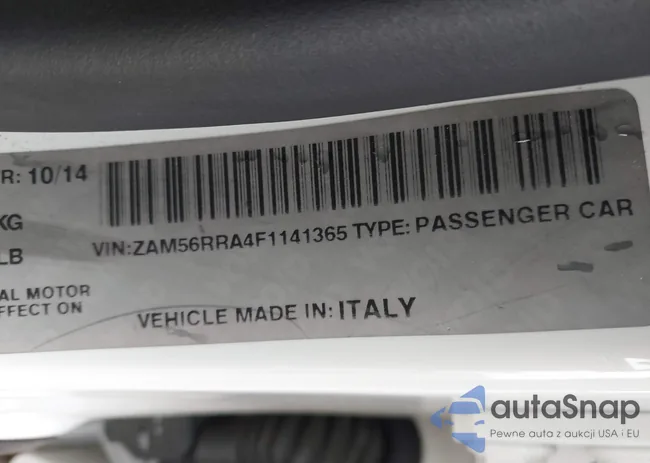 ZAM56RRA4F1141365: 42422047