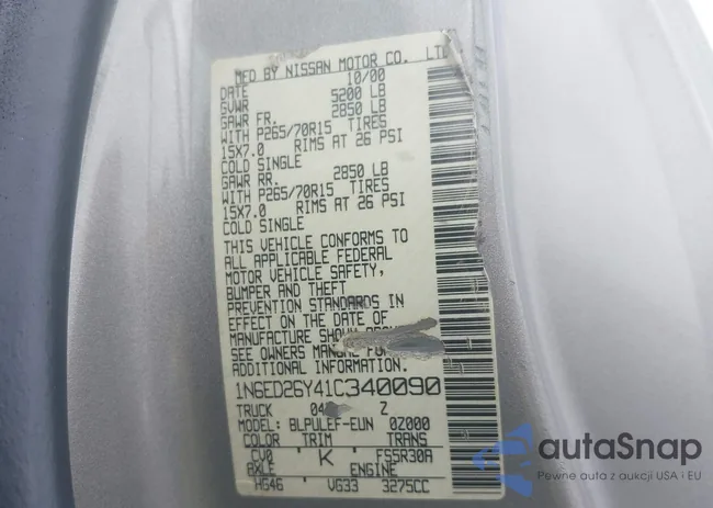 1N6ED26Y41C340090: 42422088