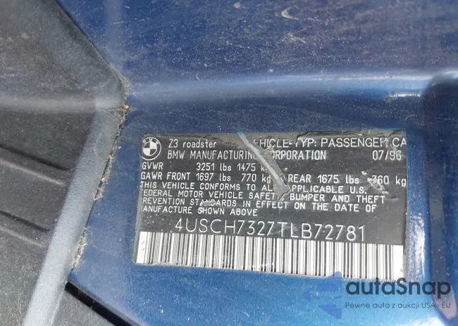 4USCH7327TLB72781: 42422169