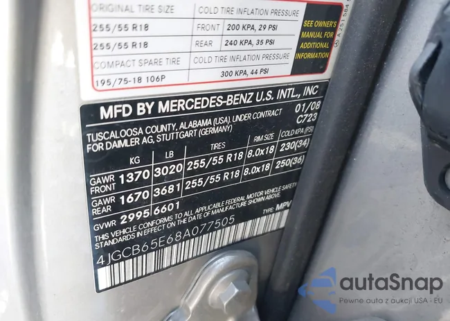 4JGCB65E68A077505: 42422252