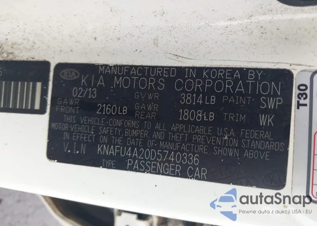 KNAFU4A20D5740336: 42422290