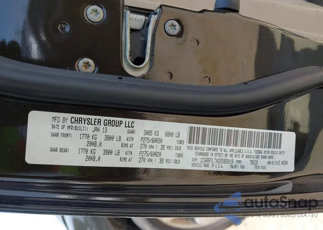 1C6RR7LTXDS585019: 42422957