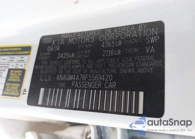 KNAGM4A76F5569420: 42423133