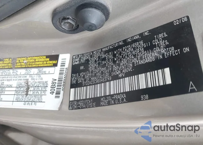 5TDZA23C96S463749: 42422684