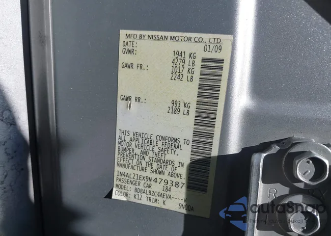 1N4AL21EX9N479387: 42423946