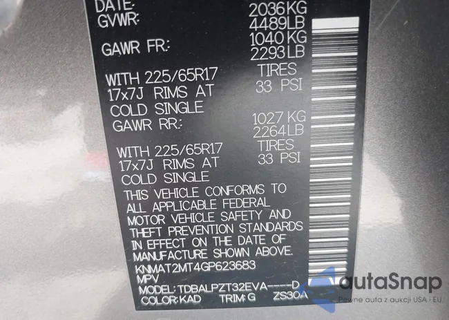 KNMAT2MT4GP623683: 42424115