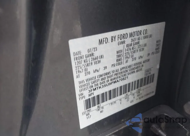 3FMTK3SU9PMA70821: 42424158