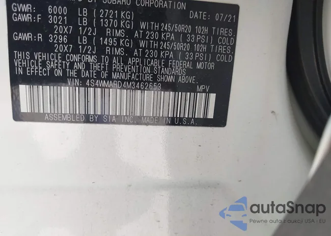 4S4WMARD4M3462653: 42424250