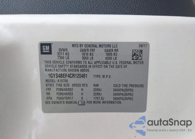 1GYS4BEF4CR120481: 42423588