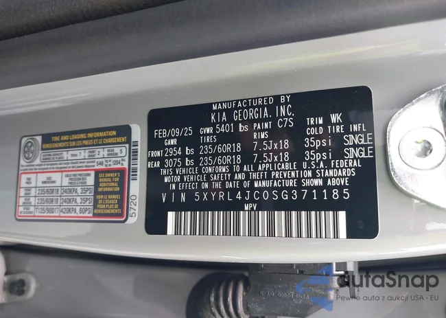 5XYRL4JC0SG371185: 42424884