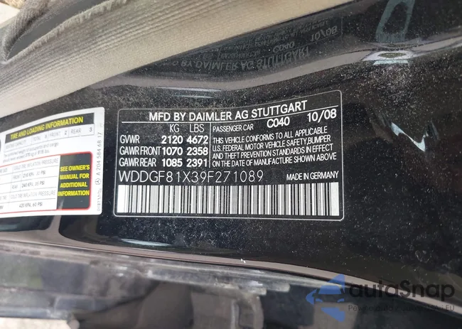 WDDGF81X39F271089: 42425044