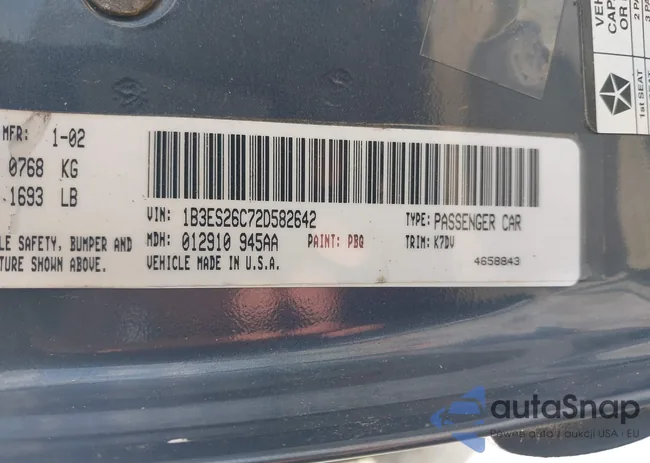 1B3ES26C72D582642: 42425120