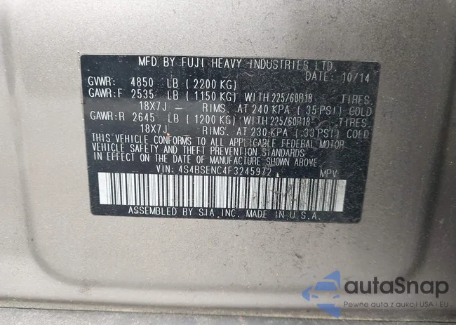 4S4BSENC4F3245972: 42425247