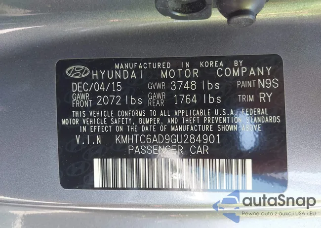 KMHTC6AD9GU284901: 42424464