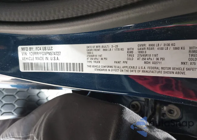 1C6RRFFGXPN574727: 42424520